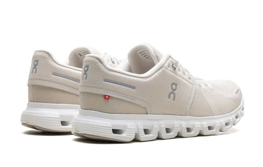 On Running Cloud 6 Pearl White Women's