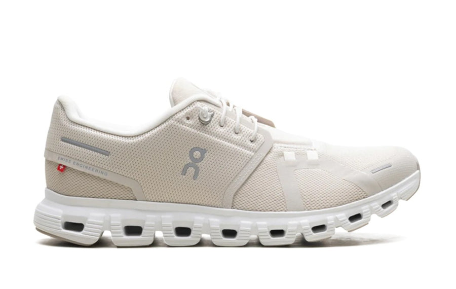On Running Cloud 6 Pearl White Women's