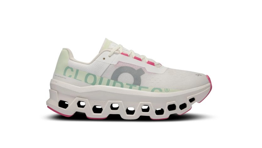 On Running Cloudmonster White Lima Women's
