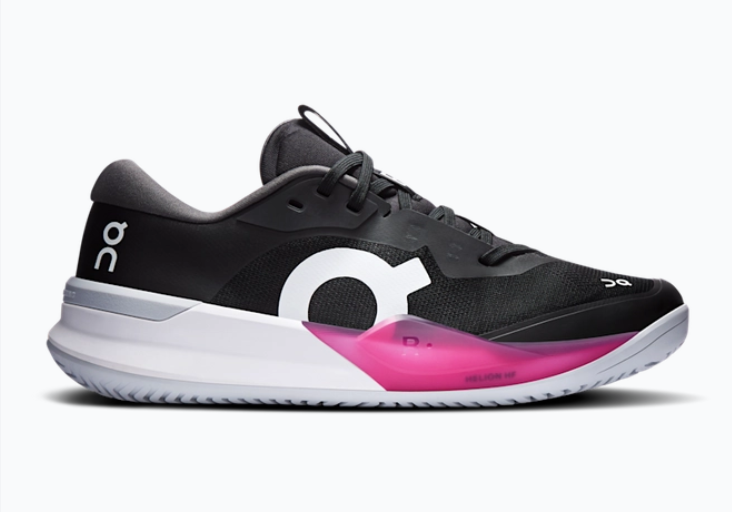 On The Roger Pro 3 Clay Black Pink Women's - Pimp Kicks
