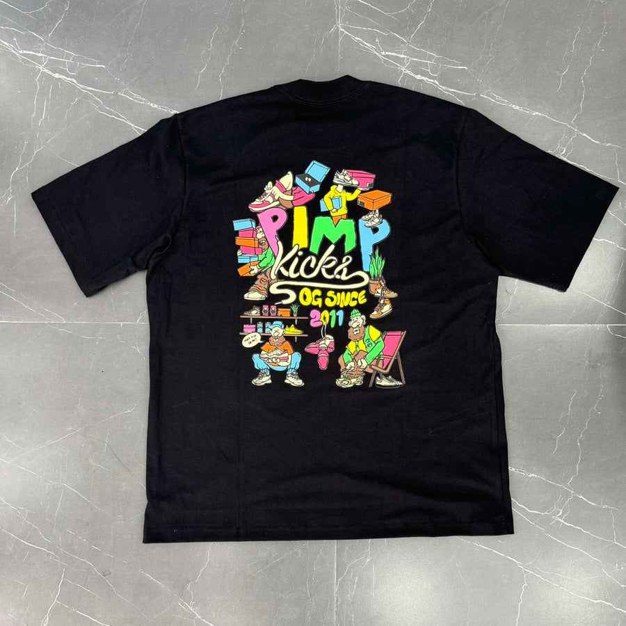 Pimpkicks Og Black Shirt