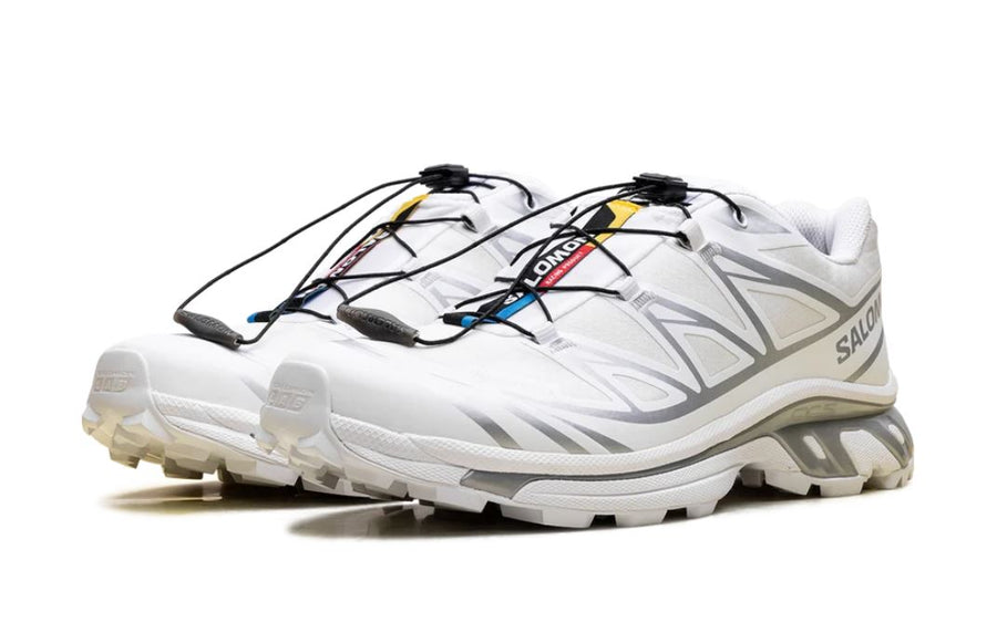 SALOMON XT-6 GORE-TEX White Footwear Silver Men's