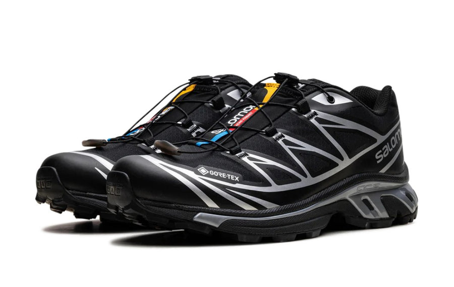 SALOMON XT-6 Gore-Tex Black Silver Men's - Pimp Kicks