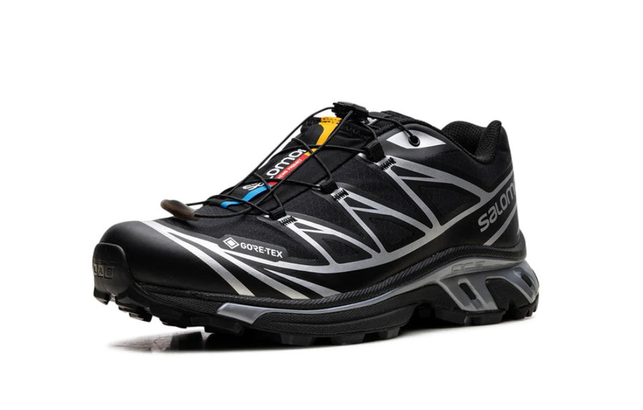 SALOMON XT-6 Gore-Tex Black Silver Men's - Pimp Kicks