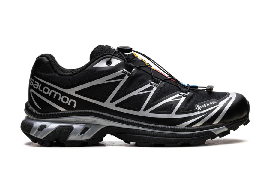 SALOMON XT-6 Gore-Tex Black Silver Men's - Pimp Kicks
