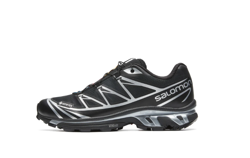 SALOMON XT-6 Gore-Tex Black Silver Men's