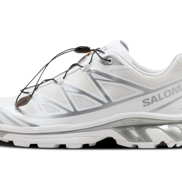 SALOMON XT-6 White Footwear Silver Men's