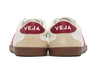 VEJA Volley Panelled Leather White Red Women's