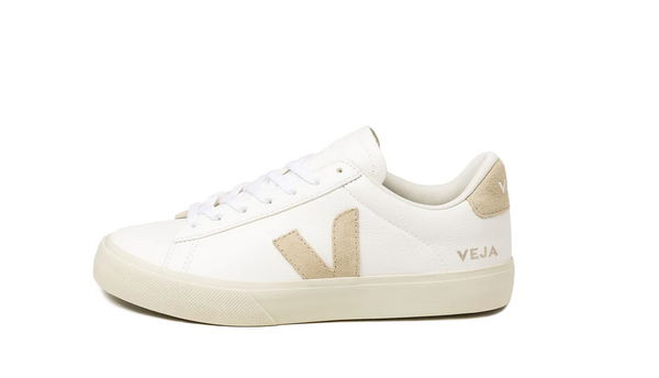 Veja Campo Chromefree Leather White Almond Women's