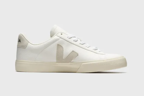 Veja Campo Low Chromefree Leather White Natural Women's