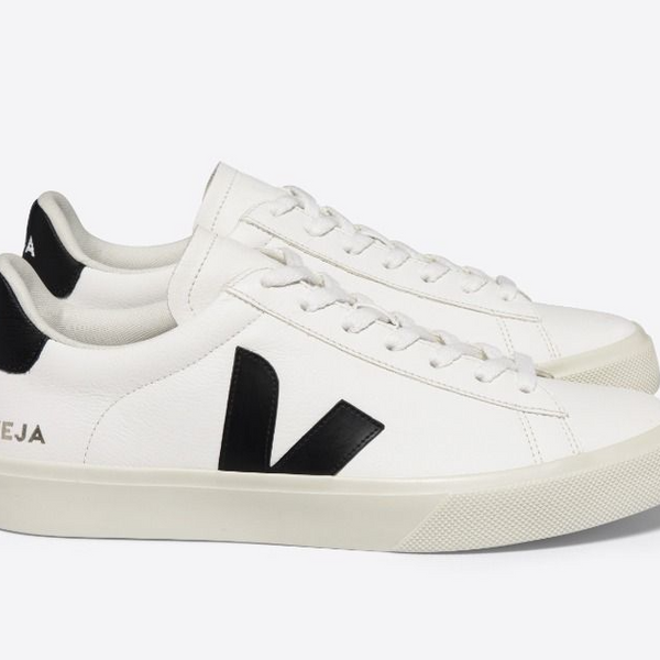 Veja Campo Low Chromefree White Black Women's
