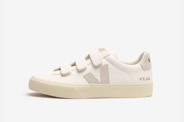 Veja Recife Chromefree Leather White Natural Women's