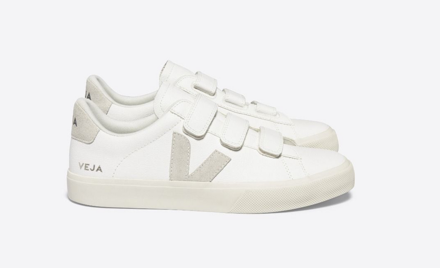 Veja Recife Chromefree Leather White Natural Women's