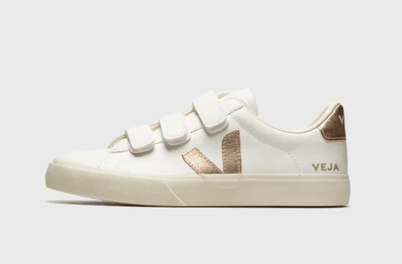 Veja Recife Chromefree Leather White Platine Women's