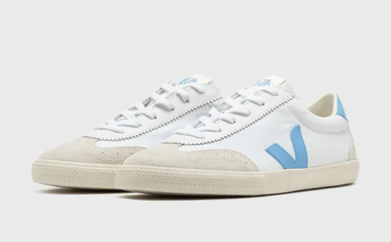 Veja Volley Canvas Light Blue White Women's