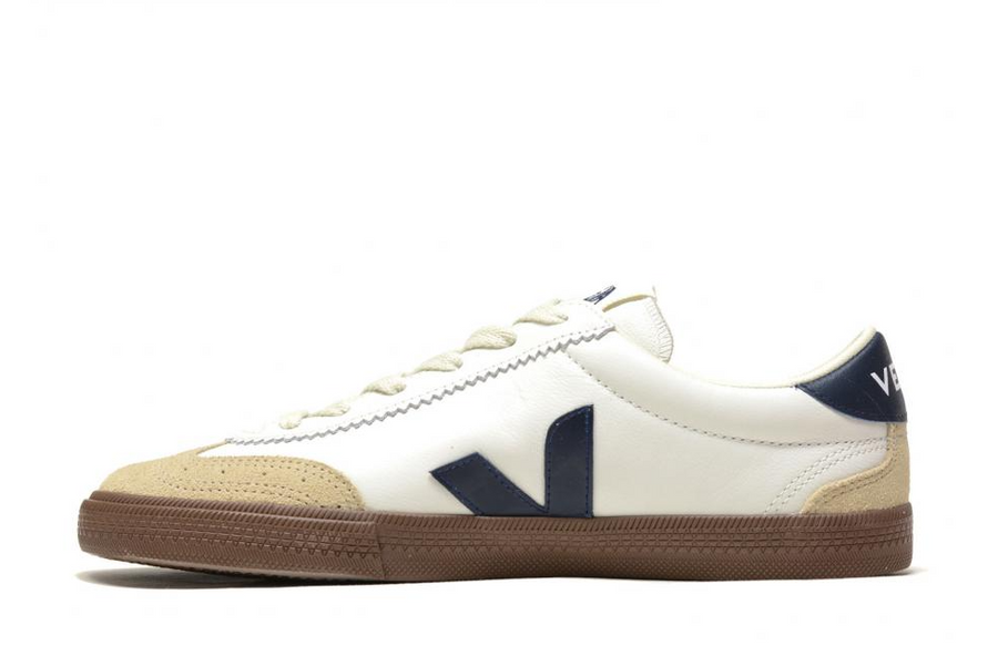Veja Volley O.T Leather Nautico Bark Men's