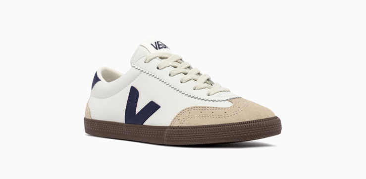 Veja Volley O.T Leather Nautico Bark Women's