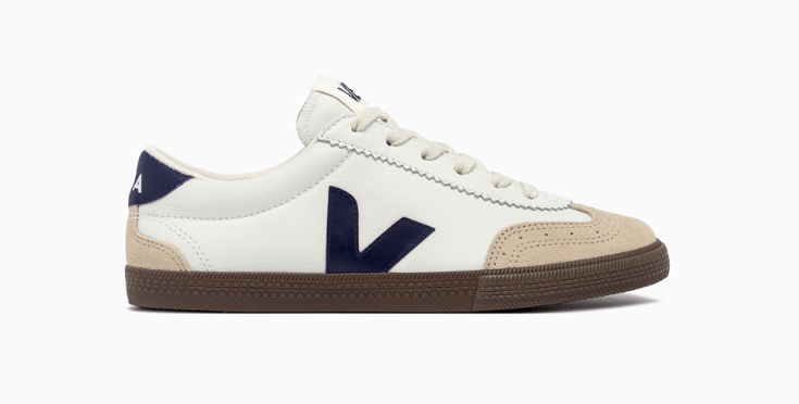 Veja Volley O.T Leather Nautico Bark Women's