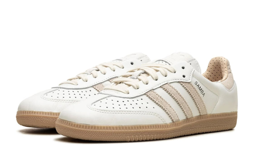 Adidas Samba OG Core White Magic Beige Men's