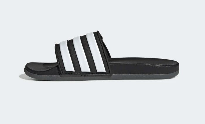 Adidas Adilette Comfort Adjustable Slides Black Men's