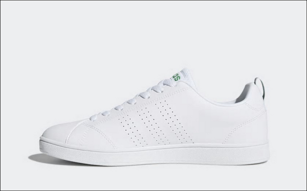 Adidas neo advantage top clean white list green
