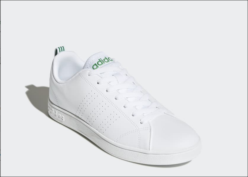 Adidas NEO Val Clean White Green Men's - Pimp Kicks