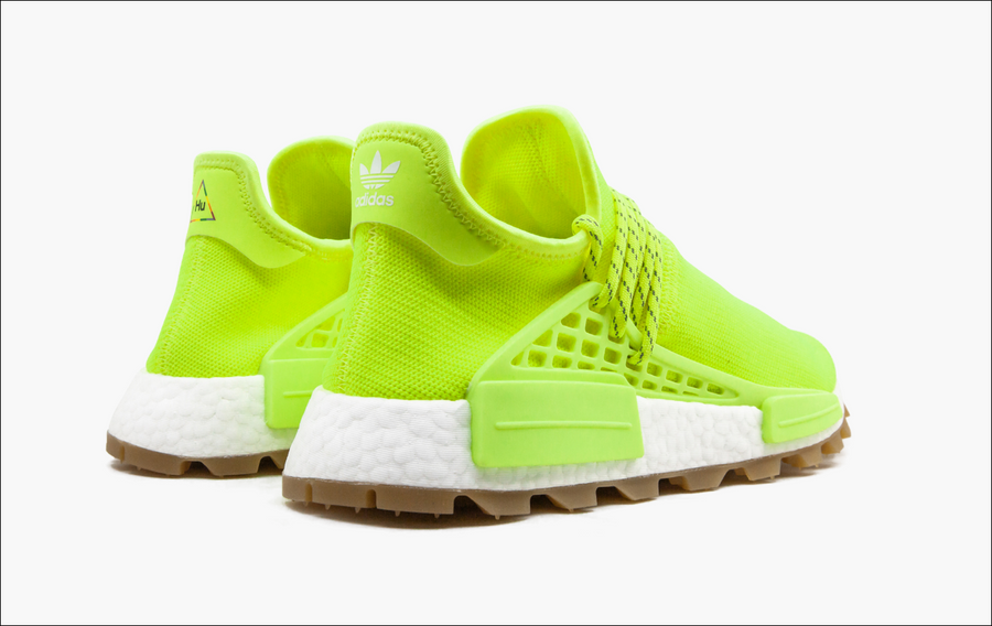 Adidas NMD Pharrell Human Race Trail Know Soul Volt Gum Sole Men's