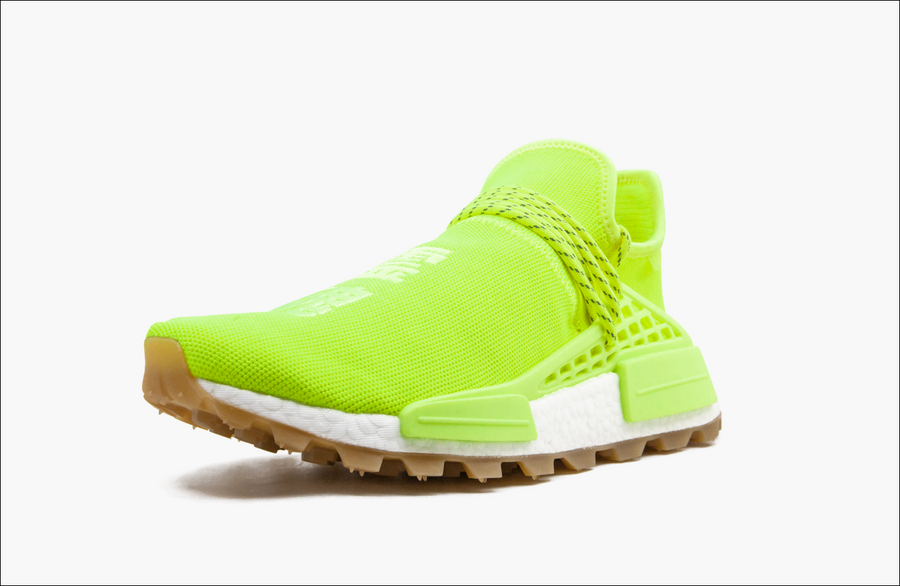 Adidas NMD Pharrell Human Race Trail Know Soul Volt Gum Sole Men's