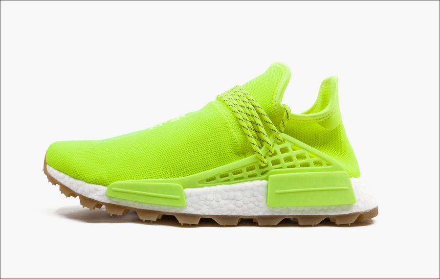 Adidas NMD Pharrell Human Race Trail Know Soul Volt Gum Sole Men's