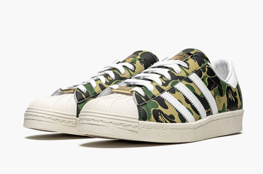Adidas Superstar Bape ABC Camo Green Men's