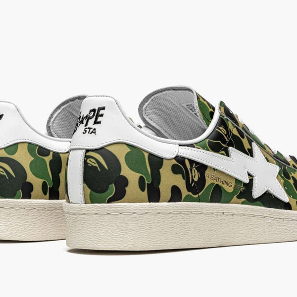 Adidas Superstar Bape ABC Camo Green Men's