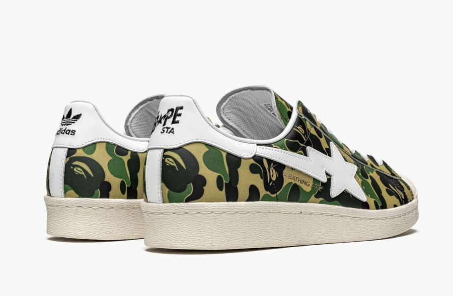 Adidas Superstar Bape ABC Camo Green Men's