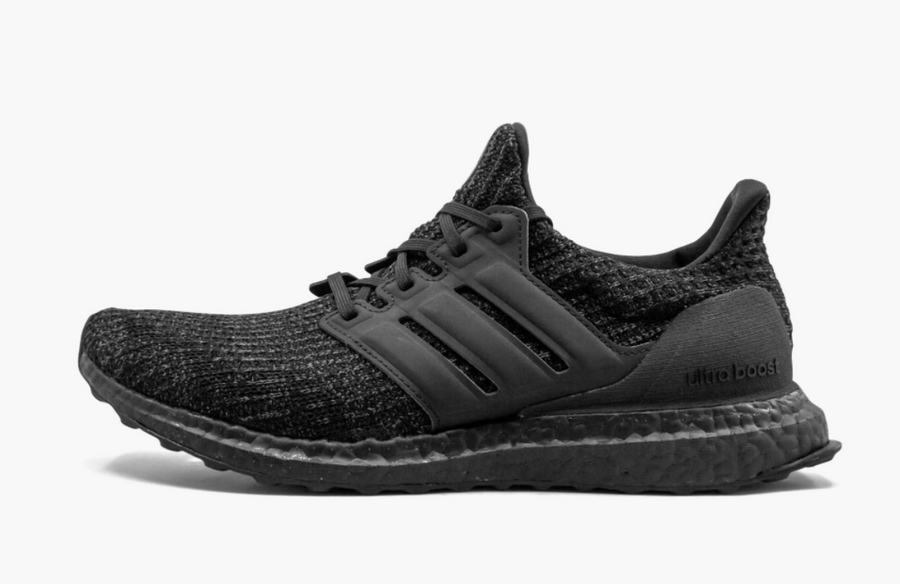Adidas Ultra Boost Triple Black Nubuck Cage V4 Men's