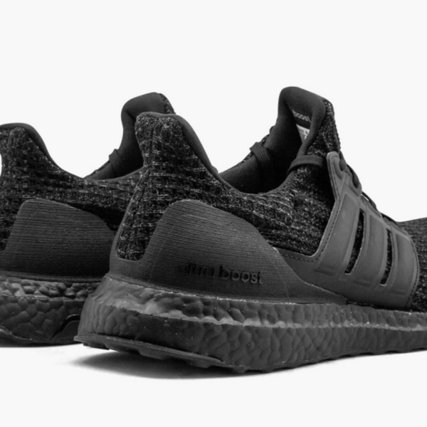 Adidas Ultra Boost Triple Black Nubuck Cage V4 Men's