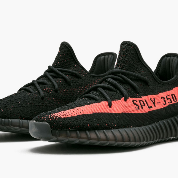 Adidas Yeezy 2 Boost 350 Low Core Black Red V2 Men's