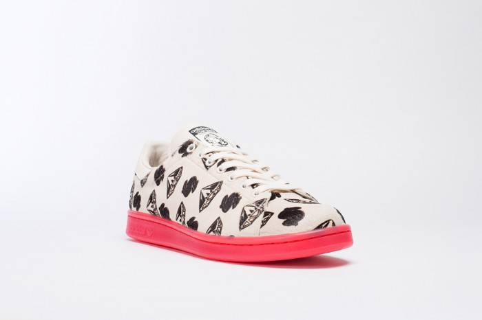 Adidas Stan Smith Pharrell Williams Pony Hair Red Men's - Pimp Kicks