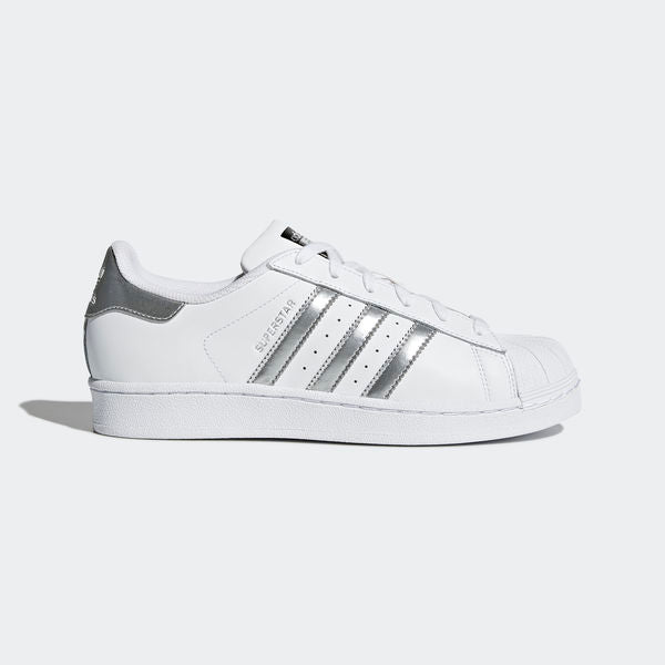 Adidas Superstar Silver Women's - Pimp Kicks