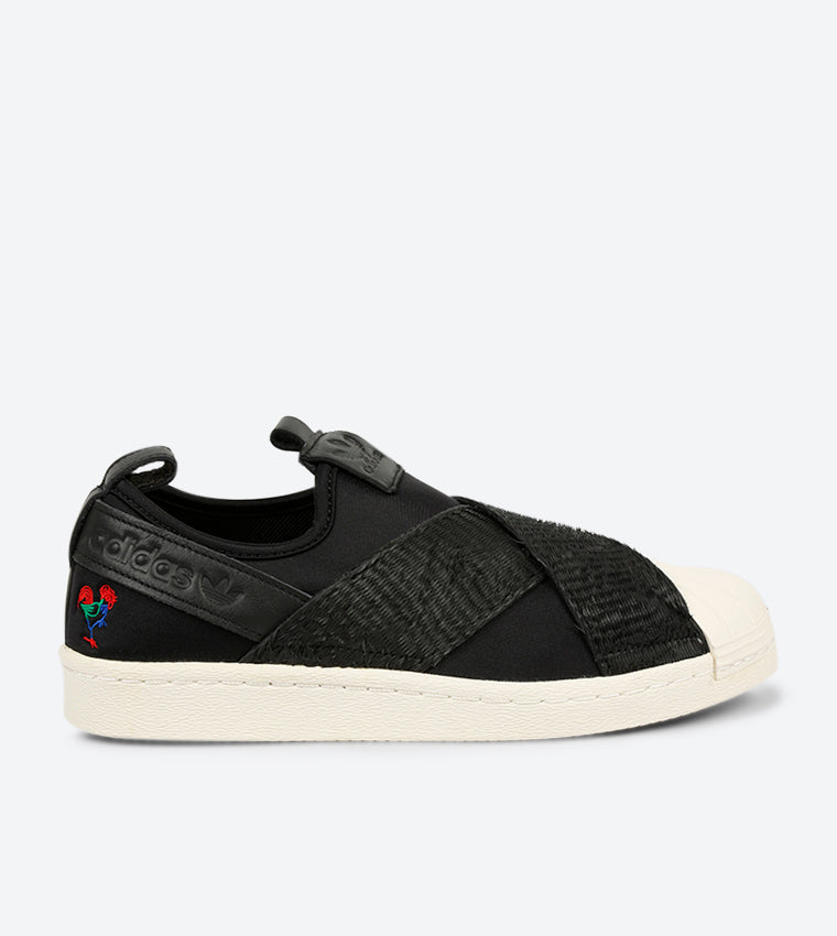 Adidas Superstar Slip On CNY Black Women's - Pimp Kicks
