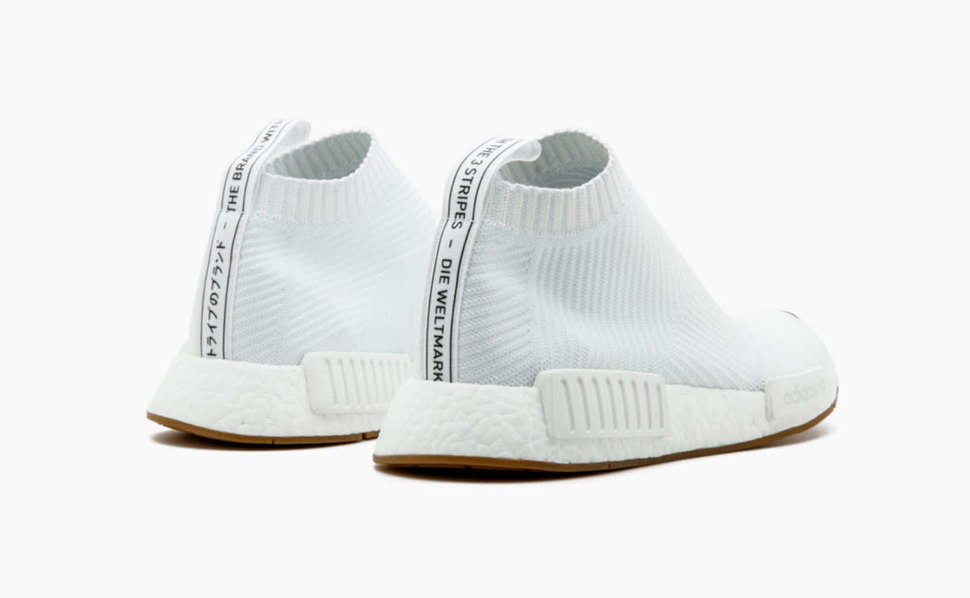 Adidas NMD Sock Primeknit White Sole – Kicks