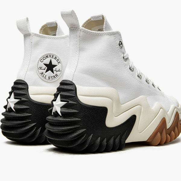 Converse High Run Star Motion White Black Gum Women's