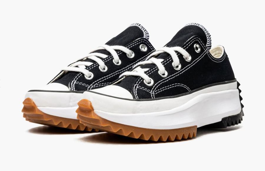 Converse Run Star Hike Low Black White Gum Sole Men's