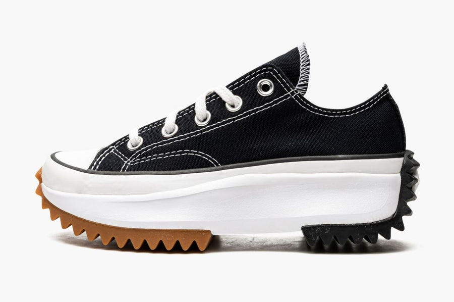 Converse Run Star Hike Low Black White Gum Sole Men's