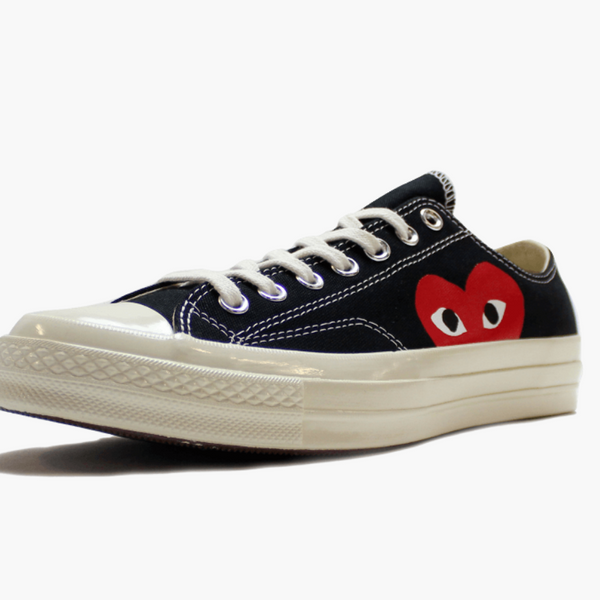 Converse X CDG Chuck Taylor All Star Low Play Black Women's