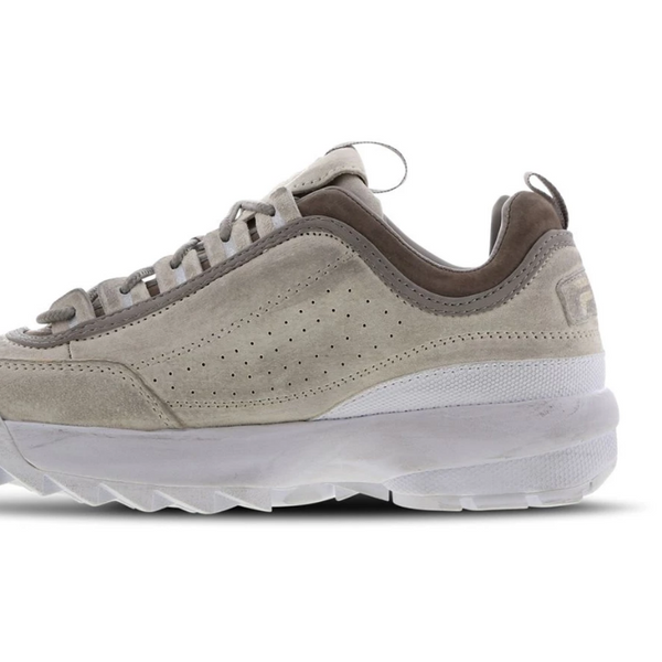 Fila Disruptor 3 White Silver Men s Pimp Kicks