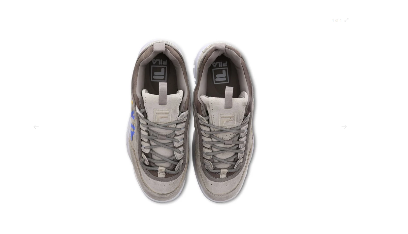 Fila Disruptor 2 Script Distressed Women s Pimp Kicks