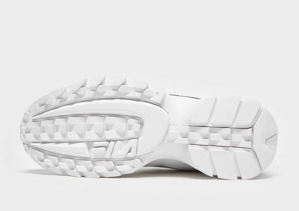 Fila Disruptor 3 White Silver Men's - Pimp Kicks