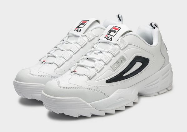 Fila Disruptor 3 White Silver Men's - Pimp Kicks