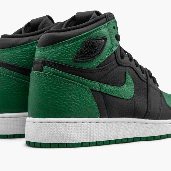 Jordan 1 Retro High Pine Green Black (Gradeschool)