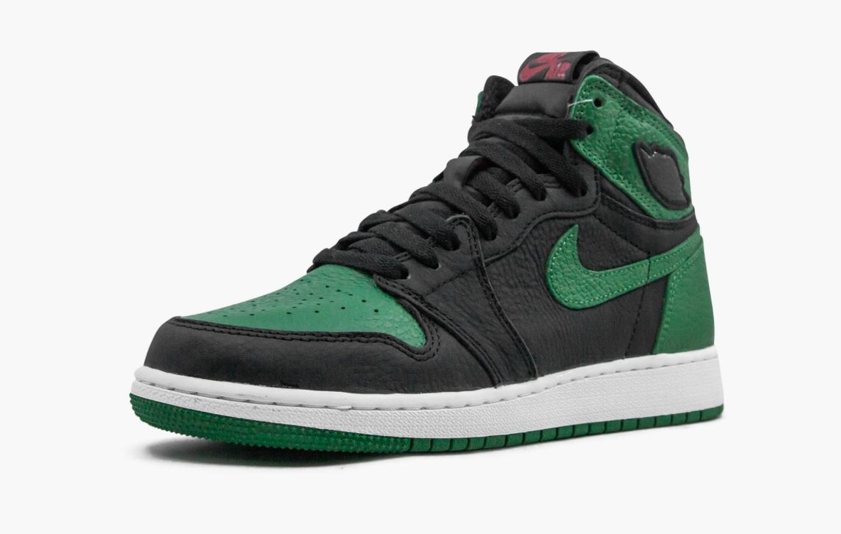 Pine green jordan 1 grade school Clearance