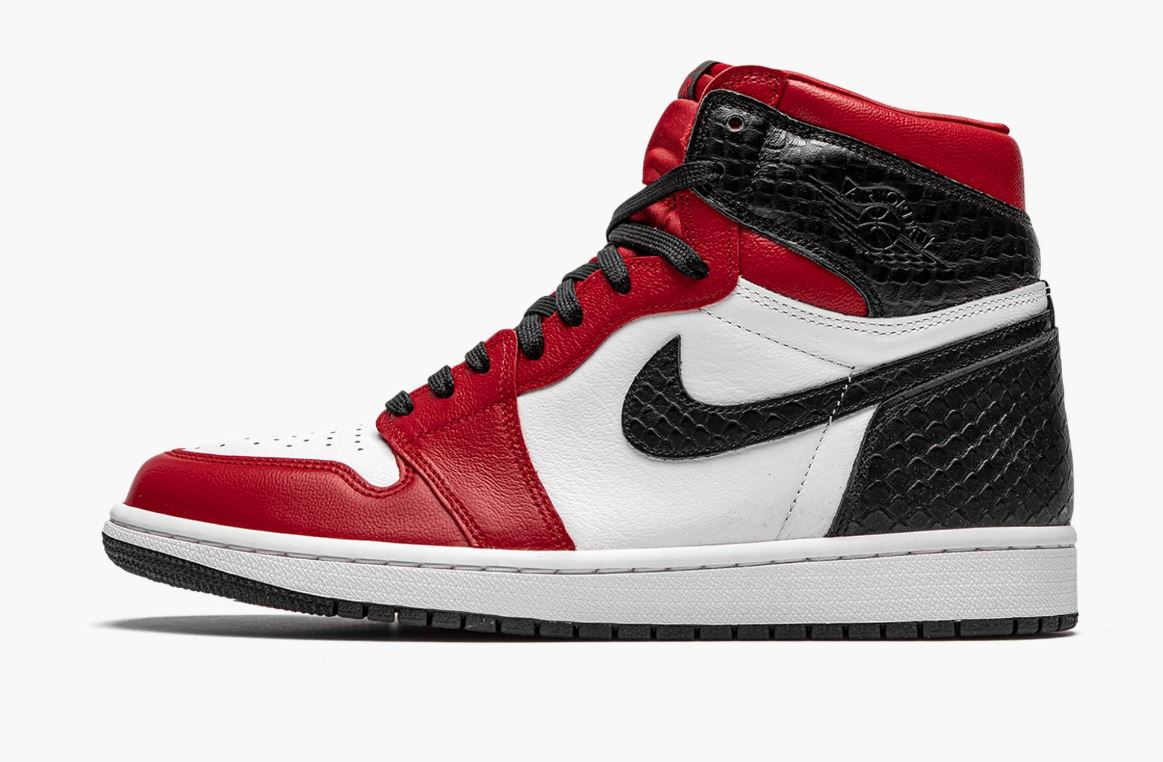 Women's satin snake jordan 1 Clearance